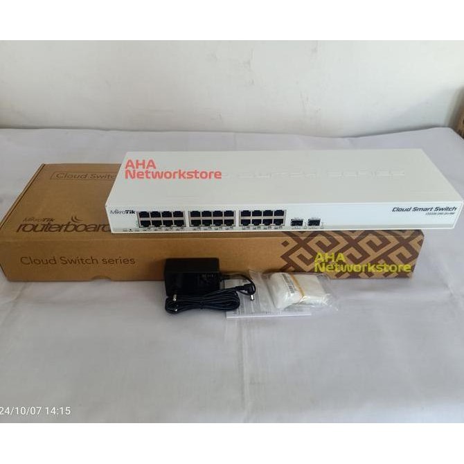 Css326 24G 2S+Rm Mikrotik Css326-24G-2S+Rm Mikrotik Css326 24G 2S Rm New Stok
