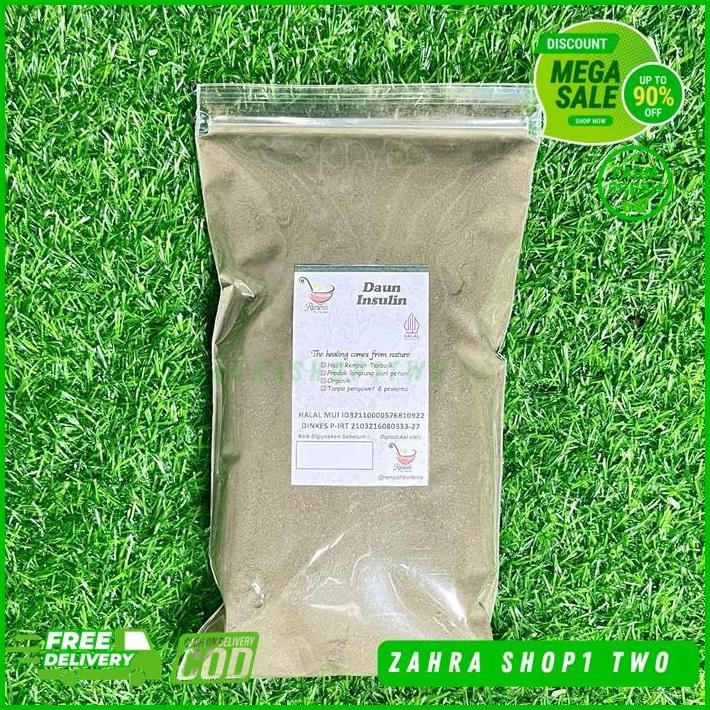

DAUN INSULIN BUBUK BERAT 500 GRAM - REMPAH BU RISMA PRODUK PILIHAN