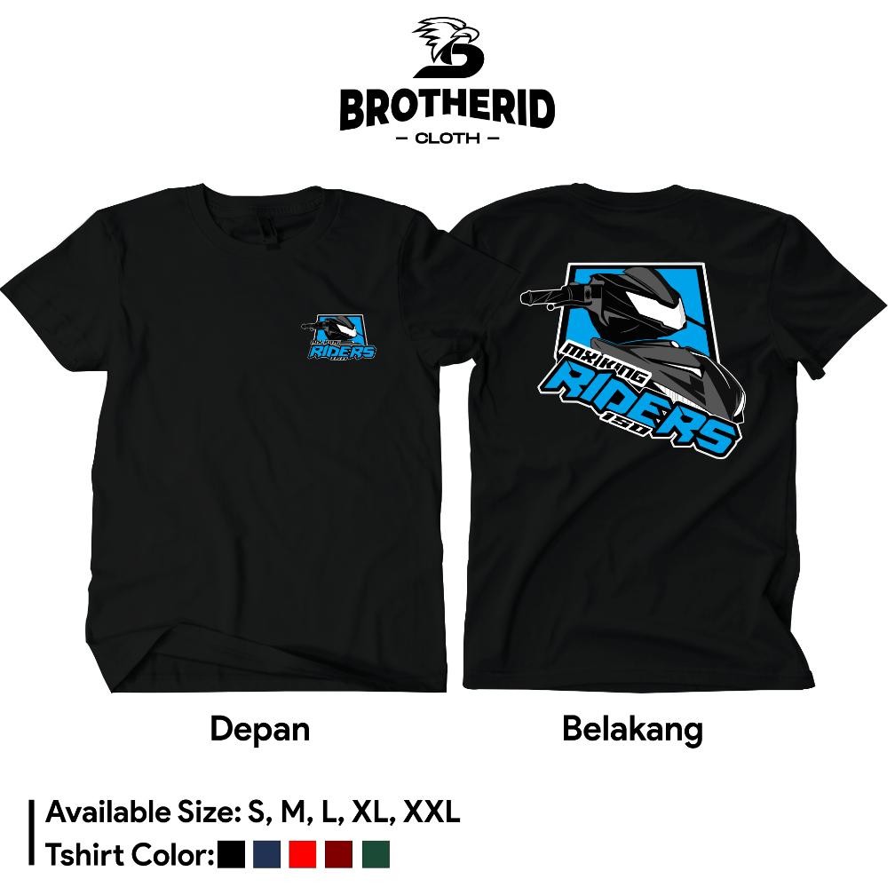 Promo Kaos Mx King 150 Rider Baju Yamaha Jupiter Mxking Modifikasi Distro Otomotif Combed 30S