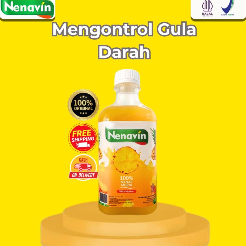 

Nenavin Turunkan Kadar Gula Darah Cuka Nanas 300Ml
