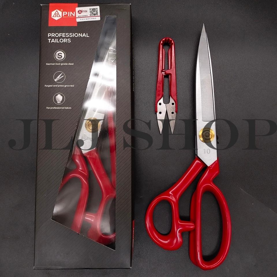 

Gunting Pin Potong Bahan Kain Tailor Ukuran 10 1104 Merah