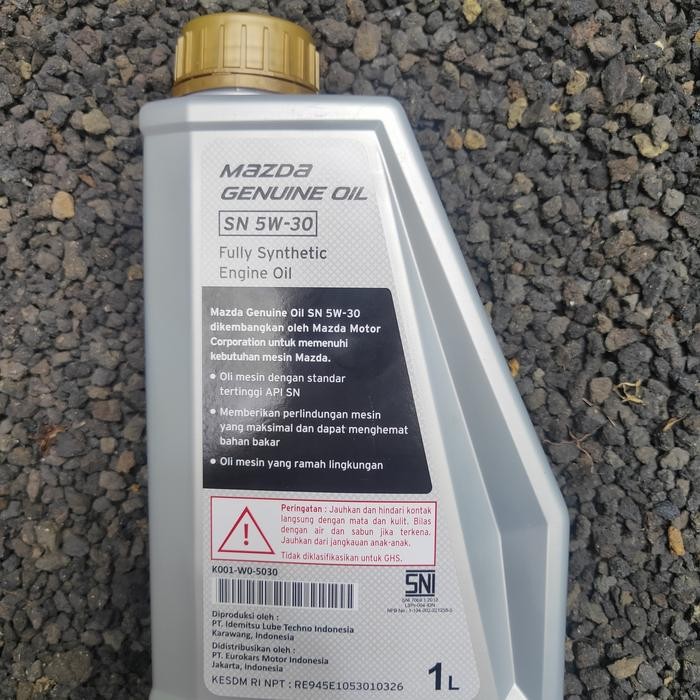PROMO OLI MESIN MAZDA OLI MAZDA GENUINE 5W-30 100% ORIGINAL