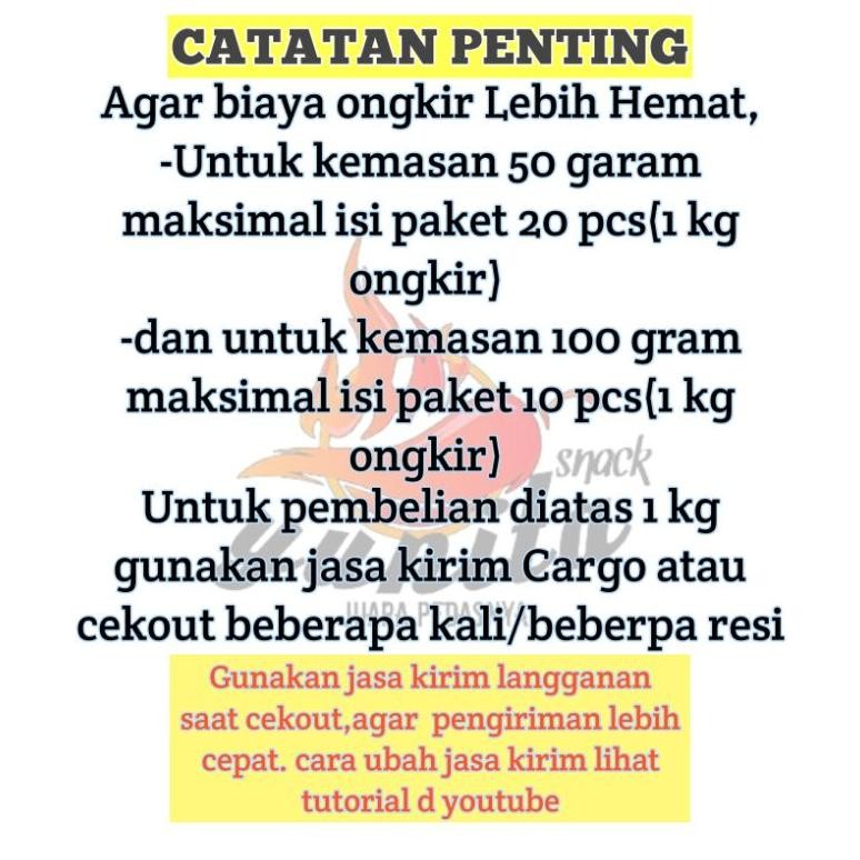 

Promo Basreng Daun Jeruk Kemasan 50 Gram (20 Pcs) Jh85