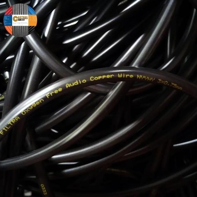 HARGA DISC - KABEL SERABUT NYYHY 3x0.75 NYYHY 3x0,75 NYMHY 3x0.75 50M SUPER