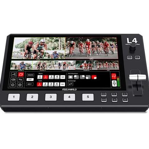 Feelworld L2 Plus Live Streaming Switcher Built-In 5.5" Lcd Resmi New Stok
