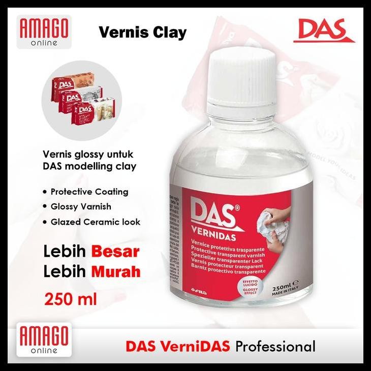 

Vernis Untuk Das Modelling Clay - Das Vernidas Isi 250 Ml Best Quality