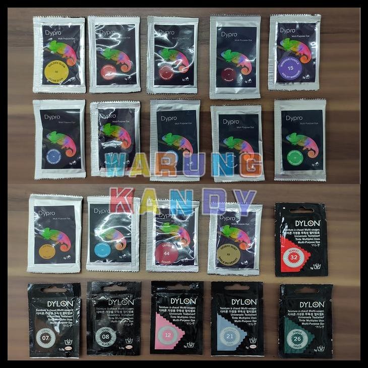 

Dylon Dypro Pewarnatekstil Multi Purpose Best Seller