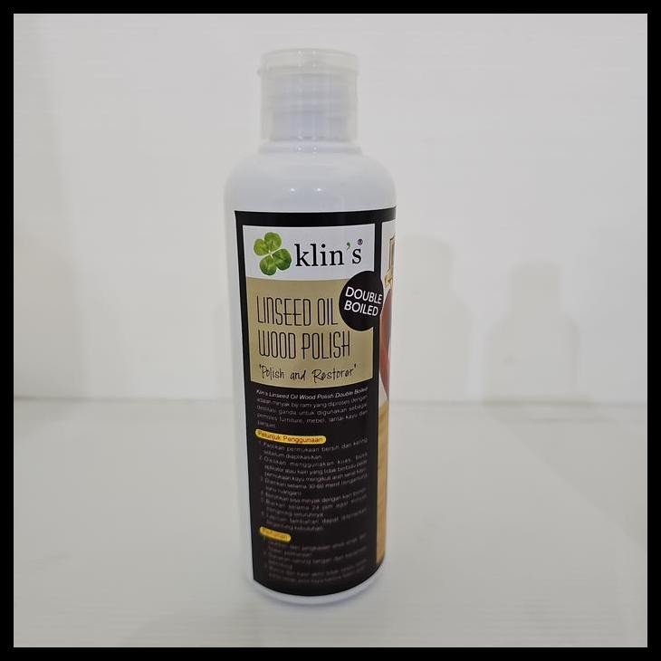 

Linseed Oil Wood Polish Double Boiled Industrial Grade 250Ml Furniture Mebel Kayu Terlaris