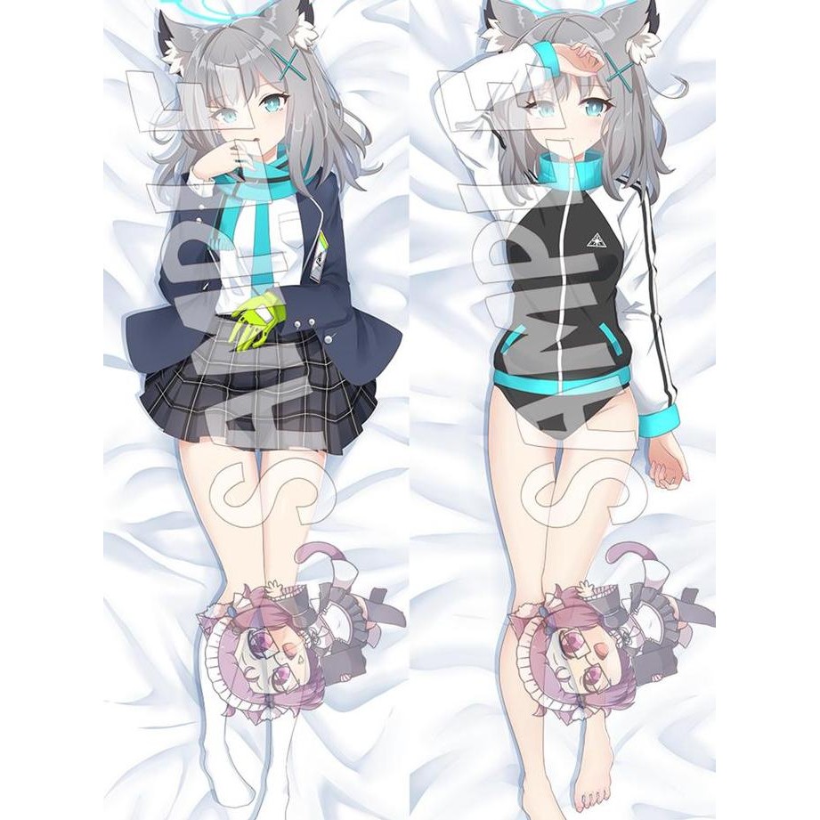 Sunaookami Shiroko Dakimakura Blue Archive