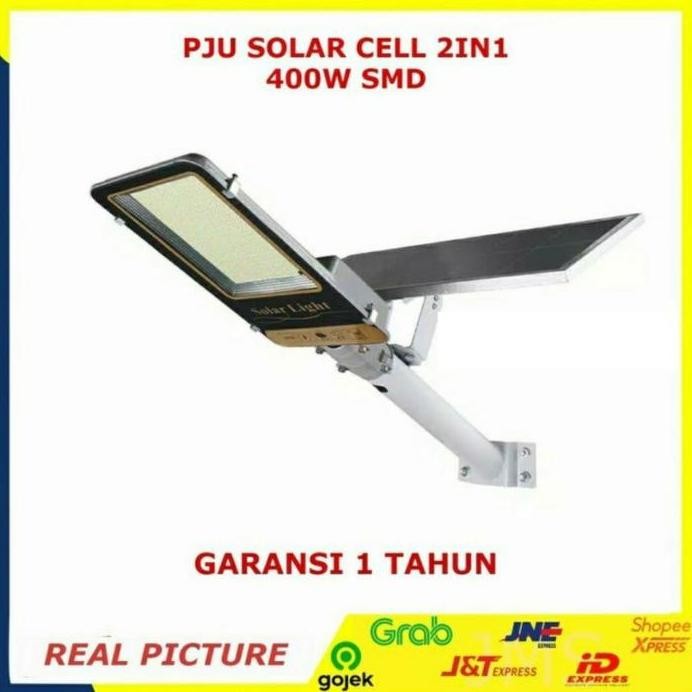 lampu jalan PJU solar panel 400 watt 400w lampu jalan led panel surya