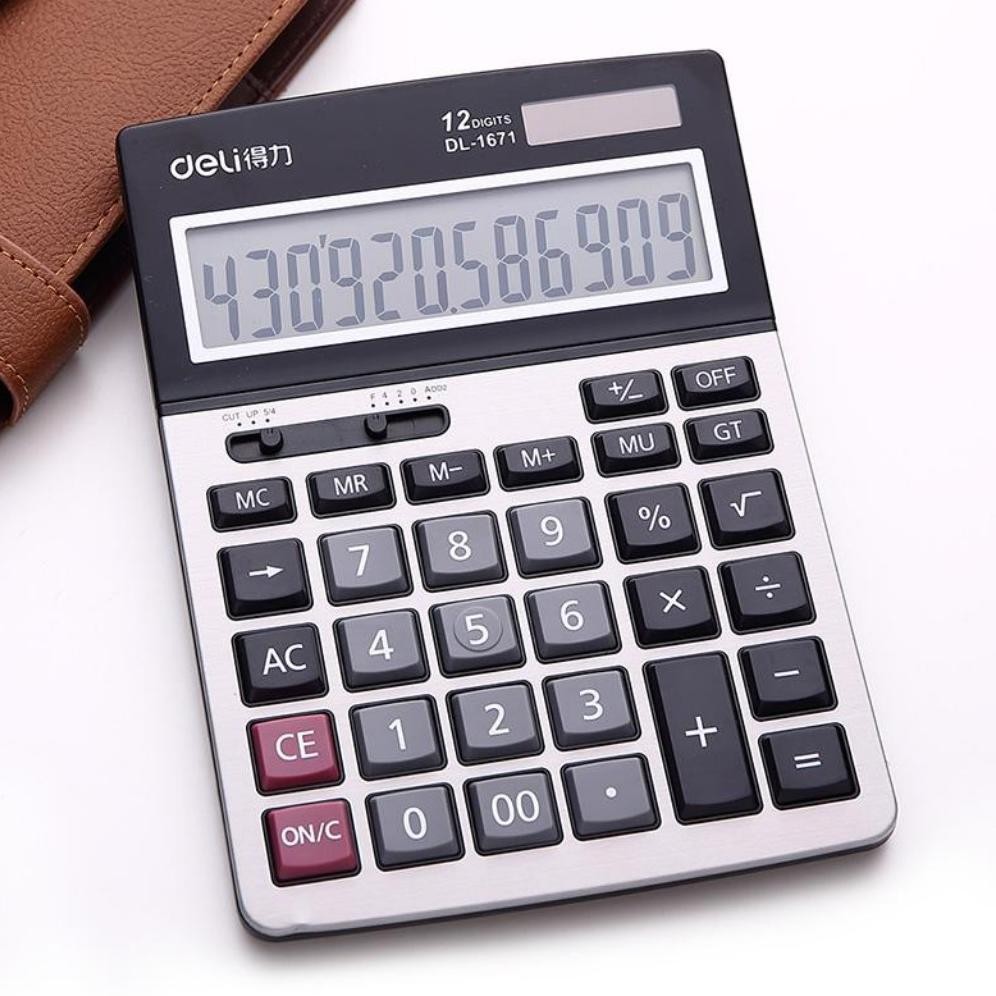 

Kalkulator Deli 12 digit - 1671