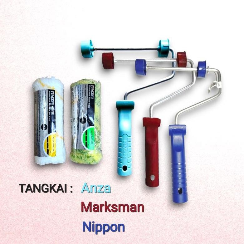 Kuas Rol Cat Tembok ANZA 7" Original