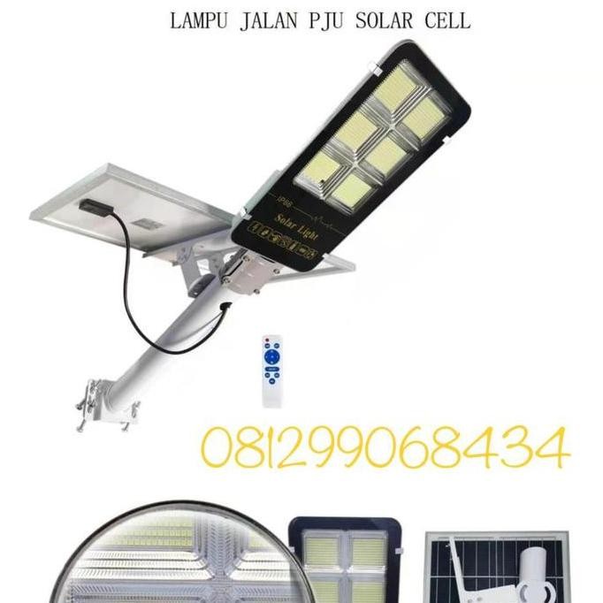 Lampu jalan tenaga surya 200 watt 200w lampu pju solar panel 200 watt