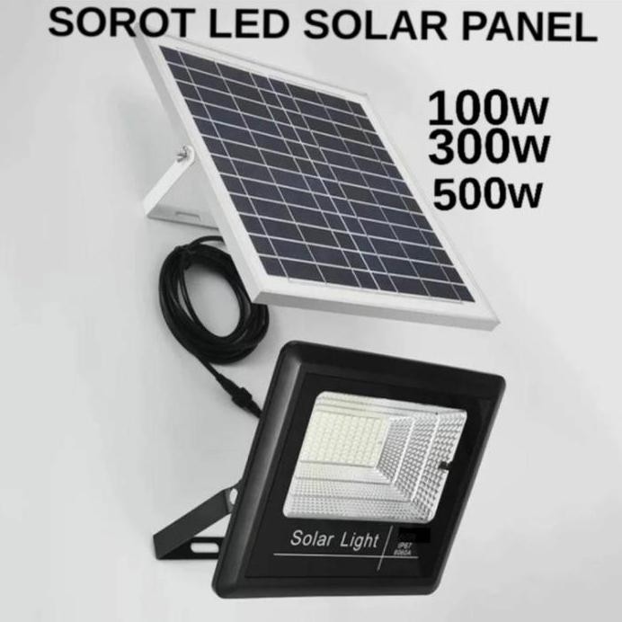lampu sorot solar cell outdoor 500 watt 500w lampu tembak solar panel4