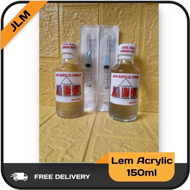 

JH8 Lem Akrilik/Lem Acrylic 250ml/Lem Akrilik Free Suntikan
