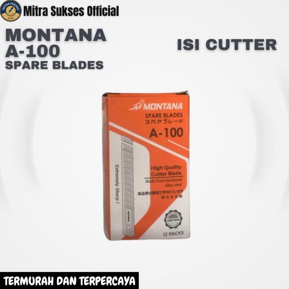 

JH8 ISI CUTTER MONTANA A-100 1 BOX ISI 12 PACK