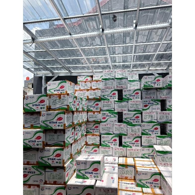 

JH8 Lakban Bening 100 yard x 45 mm Star Tape (Per 6 pcs)