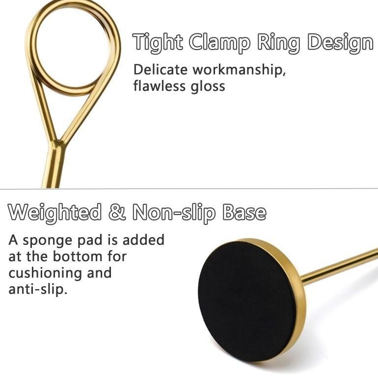 

JH8 Foto Price Tag Stainless Tiang Nomor Meja/Tiang Nomor Meja Stainless Menu Stand Table Number Holder Stand Tatakan Holder