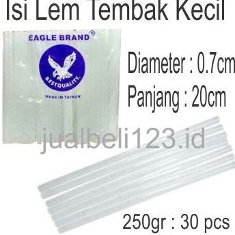 

JH8 Isi Lem Tembak Glue Gun Eagle Taiwan Kecil 250gr