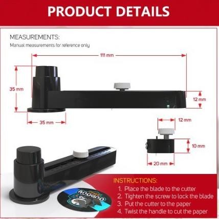 

JH8 Pemotong Lingkaran Plastik Untuk Pembuatan Pin Kancing Ukuran Pemotongan Dapat Disesuaikan 1.5 to 6.7 Inches