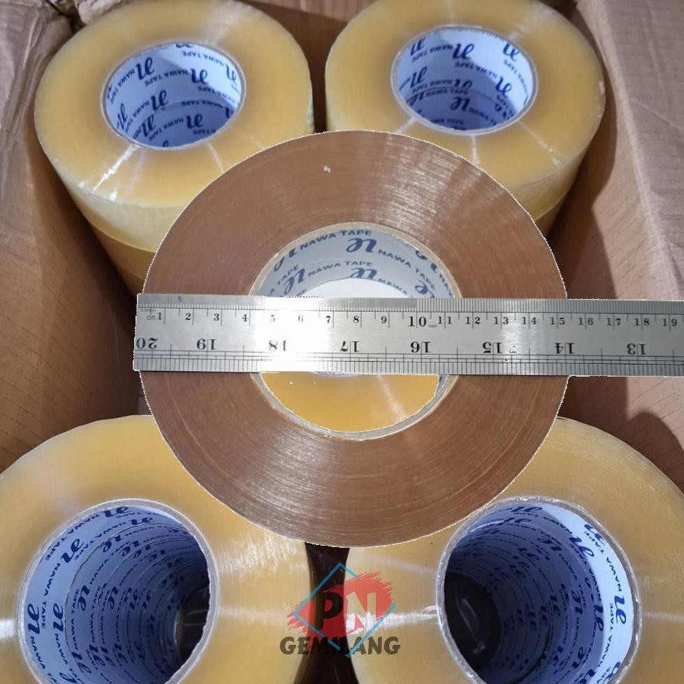 

JH8 PROMO MURAH!!! TAPE HARGA 1 PCS/ROLL LAKBAN JUMBO 500 YARD, LAKBAN BENING & COKLAT