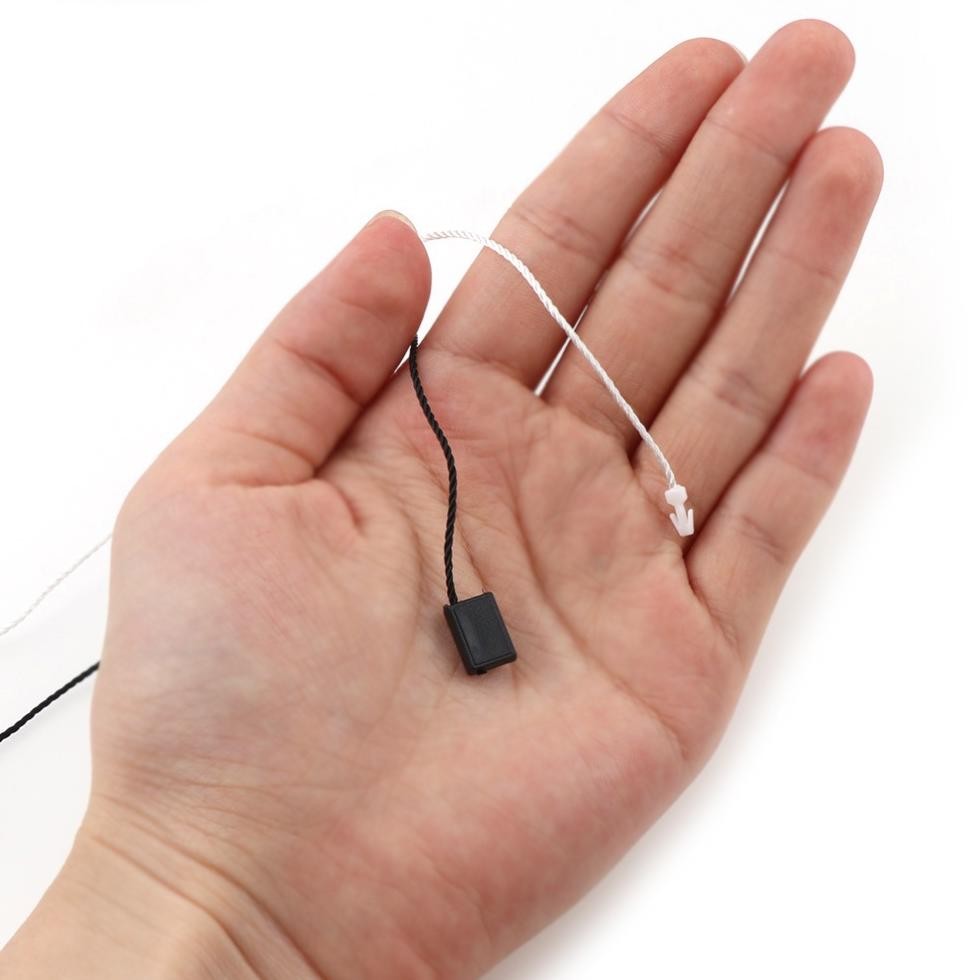 

JH8 1000pcs Tali Hang Tag Nylon/Hang Tag Rope/Tali Label Pakaian/Tali Hangtag Bahan Benang