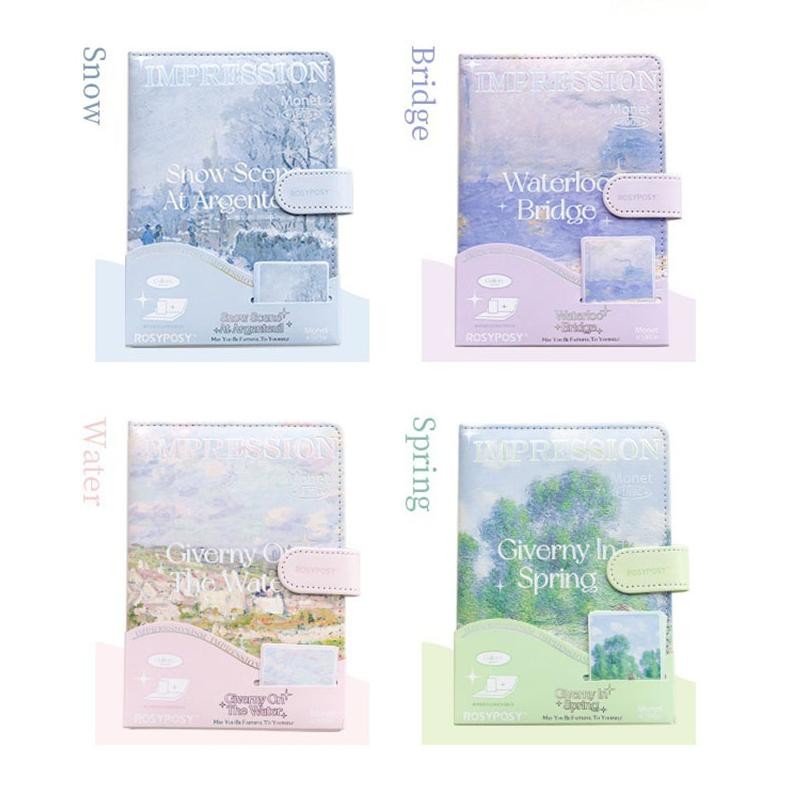 

JH8 GAGALU Buku diary rosyposy nature pemandangan korea vintage lucu / journal / agenda impor / notebook / buku catatan unik penutup magnet