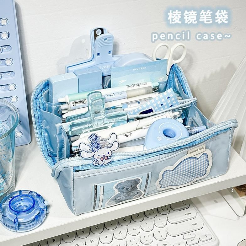 

JH8 Tempat alat tulis kotak pensil aesthetic Tas PenaTempat Pencil Tas Pensil kapasitas besar