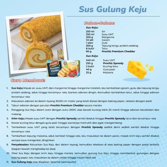 

BARANG TERLARIS Keju PROCHIZ Cheddar Premium 160 gr Triple Pack