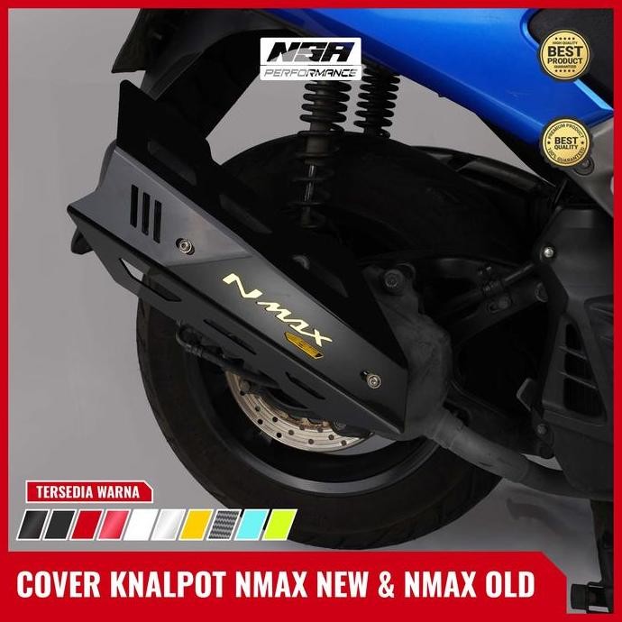 NSA TUTUP KNALPOT NMAX OLD 2015-2019 COVER KNALPOT NMAX NEW 2020-2023 AKSESORIS NMAX COVER KNALPOT N