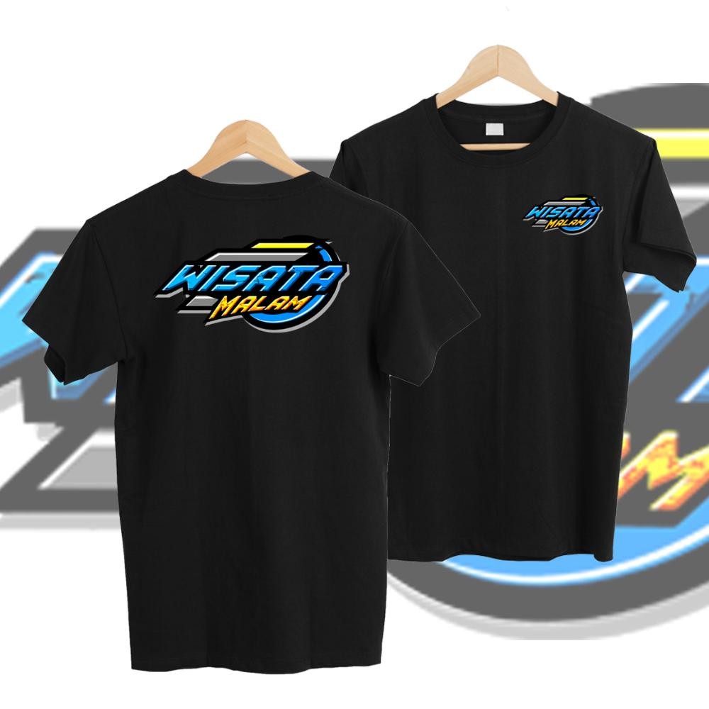 Terbaru Kaos Murah Wisata Malam Hitam Gaul