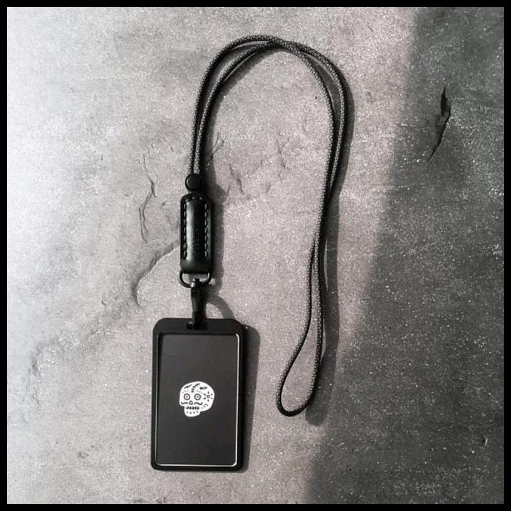 

Terlaris Bds Scott - Minimalist Paracord Leather Lanyard Id Holder Good Quality