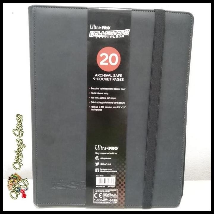 

Terlaris Ultra Pro Pokemon 9-Pocket Portfolio Binder Buku Album 180 Kartu Good Quality