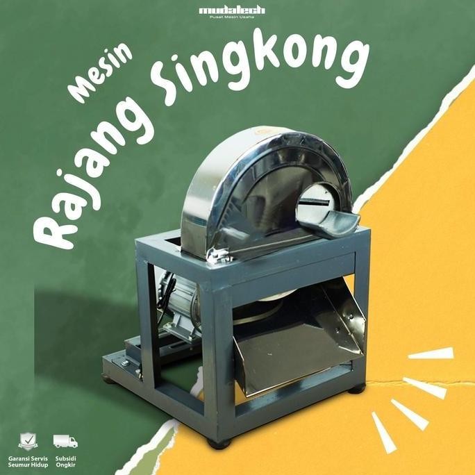 

Terlaris Mesin Pemotong Perajang Keripik Sawut Singkong Multifungsi Listrik Dinamo