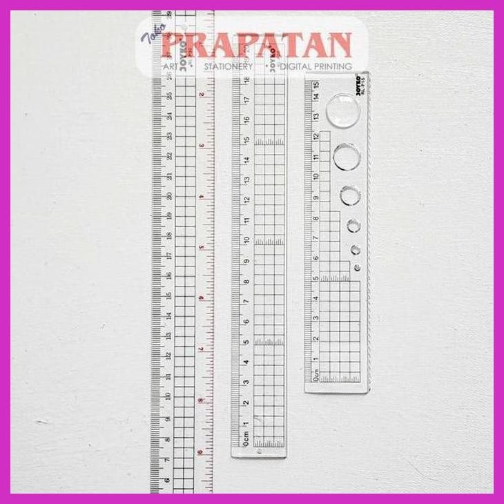 

( SEKOLAH / LUKIS ) DISCOUNT PENGGARIS JOYKO 15-30CM | RULER (SENI / MENGGAMBAR / ART / KERAJINAN ) GOOD QUALITY