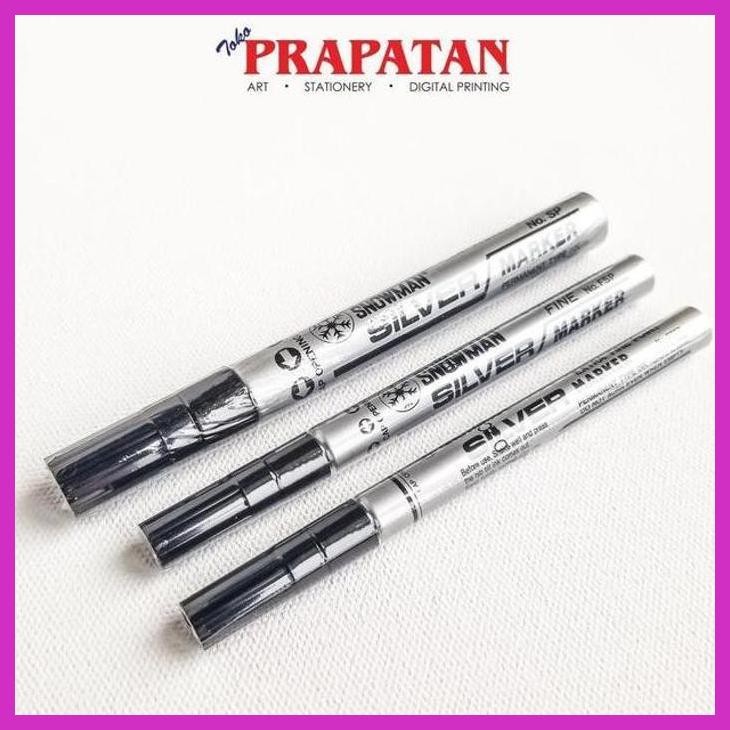 

( SEKOLAH / LUKIS ) SALE SNOWMAN SILVER MARKER / SPIDOL SILVER SNOWMAN (SENI / MENGGAMBAR / ART / KERAJINAN ) PRIVASI AMAN