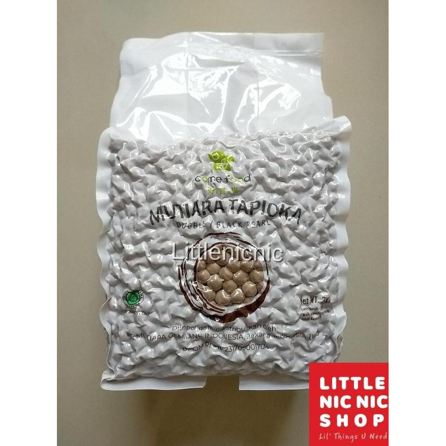 

Boba Bubble Black Pearl 0.8 Mm 3 Kg Import Taiwan Come Food