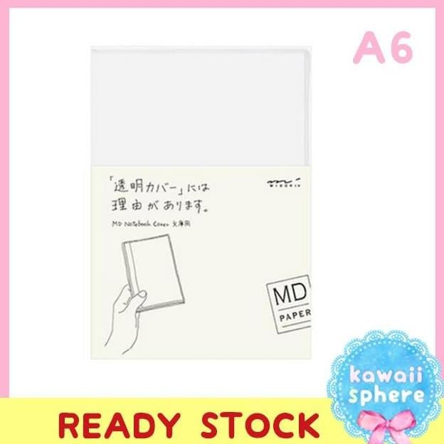

Midori Md Notebook A6 | Cover Transparent | Ready Stock