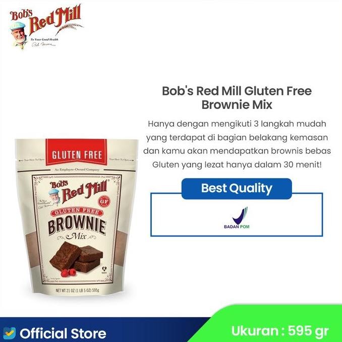 

Bob'S Red Mill Gluten Free Brownie Mix 595 Gr