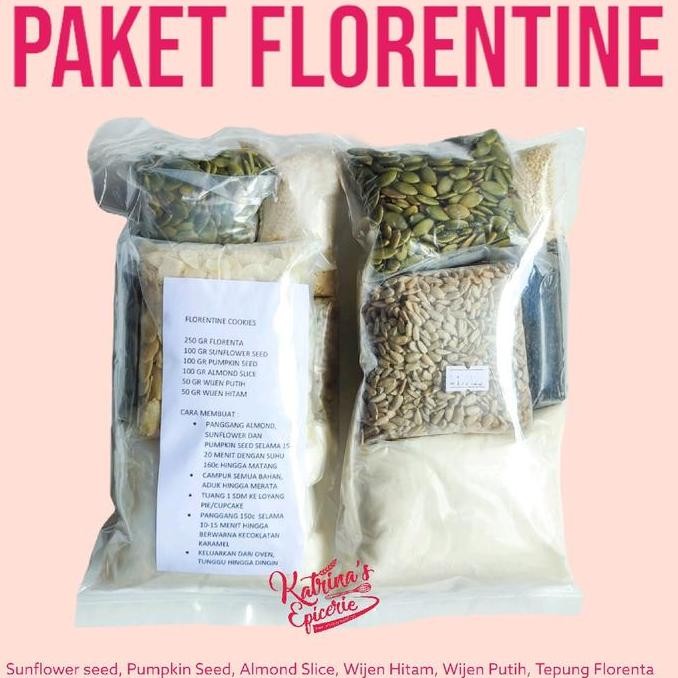 

Paket Premix Florentine Cookies