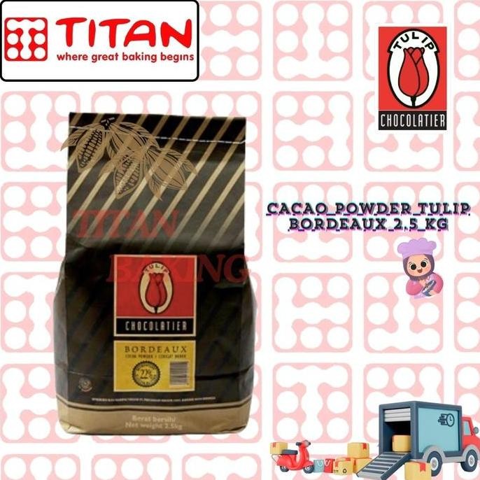 

Cacao Powder Tulip Bordeaux Ukuran 2.5 Kg