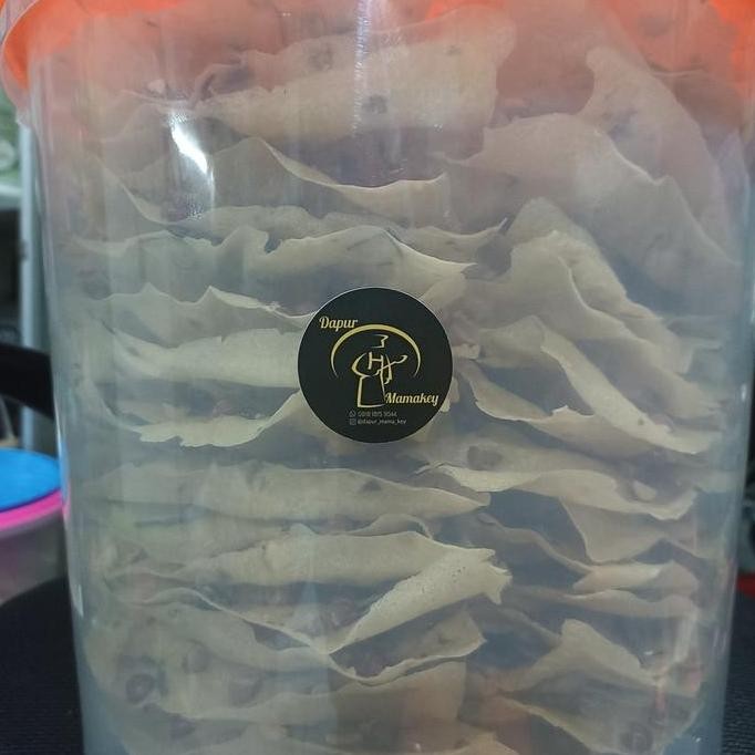 

Peyek Kacang/Teri/Rebon 10L (Dapur Mamakey)