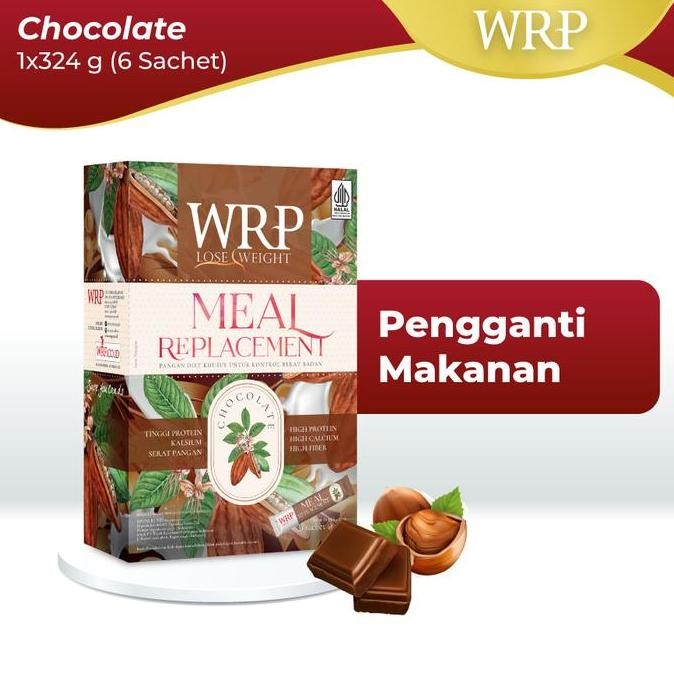 

Wrp Meal Replacement Chocolate 324G - Pengganti Makan