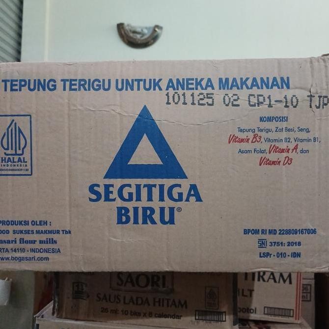 

Terigu Segitiga Biru Premium 1 Kg X 12 Pcs (Kartonan)