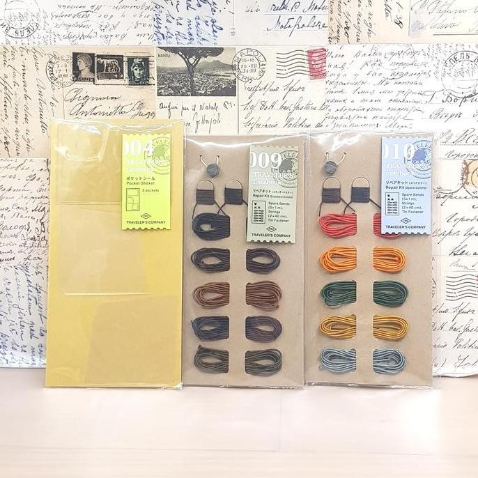 

Traveler'S Notebook Original Accessories. Accessories Untuk Travelers Notebook, Journal, Diary Ori Japan