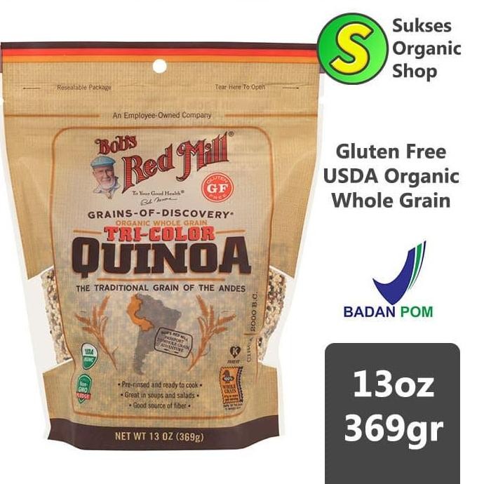 

Organic Whole Grain Tricolor Quinoa | Bob'S Red Mill | 369Gr