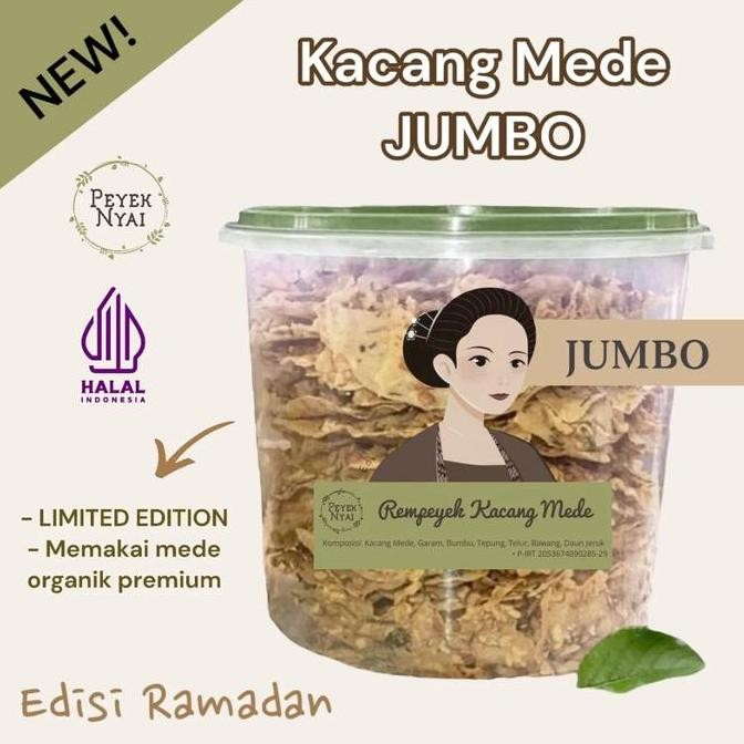 

Rempeyek Peyek Nyai Kacang Mede (Jumbo)