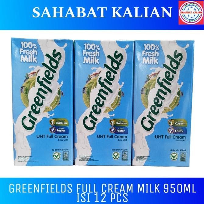 

Susu Uht Greenfields Full Cream 1 Liter 1 Karton 12Pcs