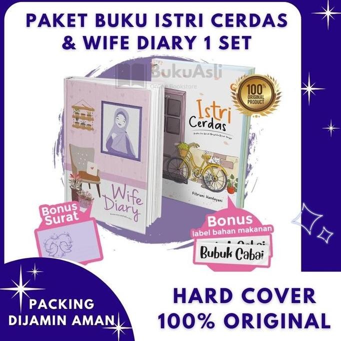 

Istri Cerdas - Wife Diary Paket 1 Set Isi 2 Buku Hard Cover