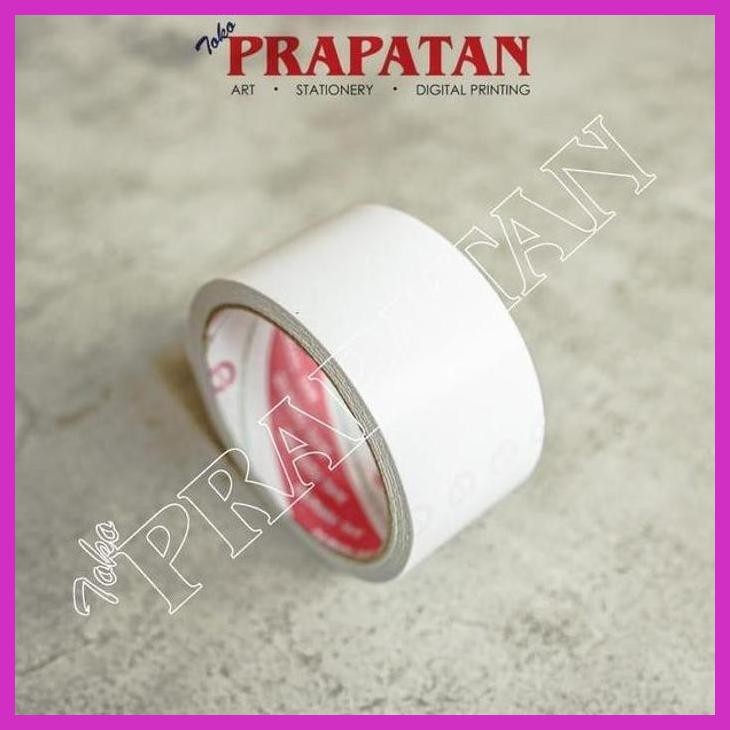 

( SEKOLAH / LUKIS ) READY DOUBLE TAPE DAIMARU / DOBEL TAPE 2 INCH 48 MM X 12 YARD (SENI / MENGGAMBAR / ART / KERAJINAN ) GOOD QUALITY